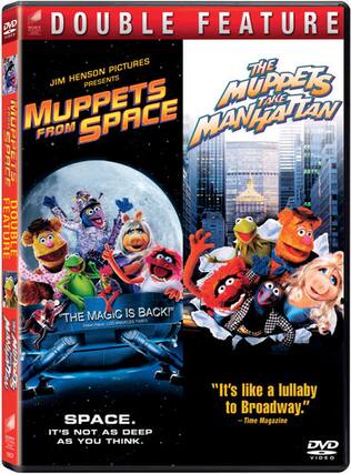 Front. Muppets From Space / Muppets Take Manhattan - DVD.