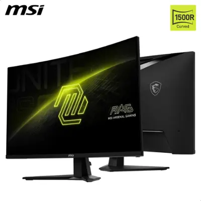 MSI - MAG 32C6X  32" LCD FHD 250Hz 1ms Adaptive Sync Gaming Monitor with HDR ready (DisplayPort, HDMI) - Metallic Black
