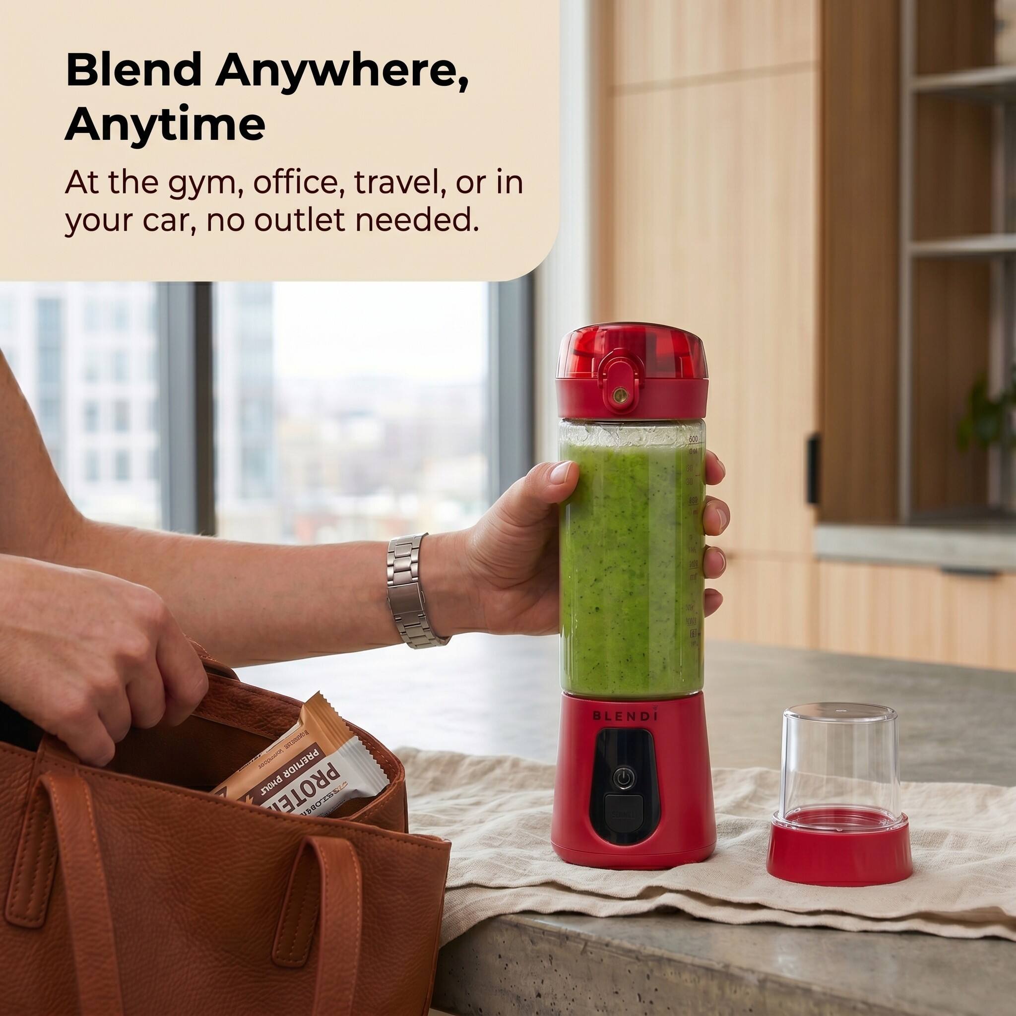 Blend Anywhere, Anytime

At the gym, office, travel, or in your car, no outlet needed.

FUNGLE instive PREMIOR PHOUT PROTE MOTESSIA
BLENDI