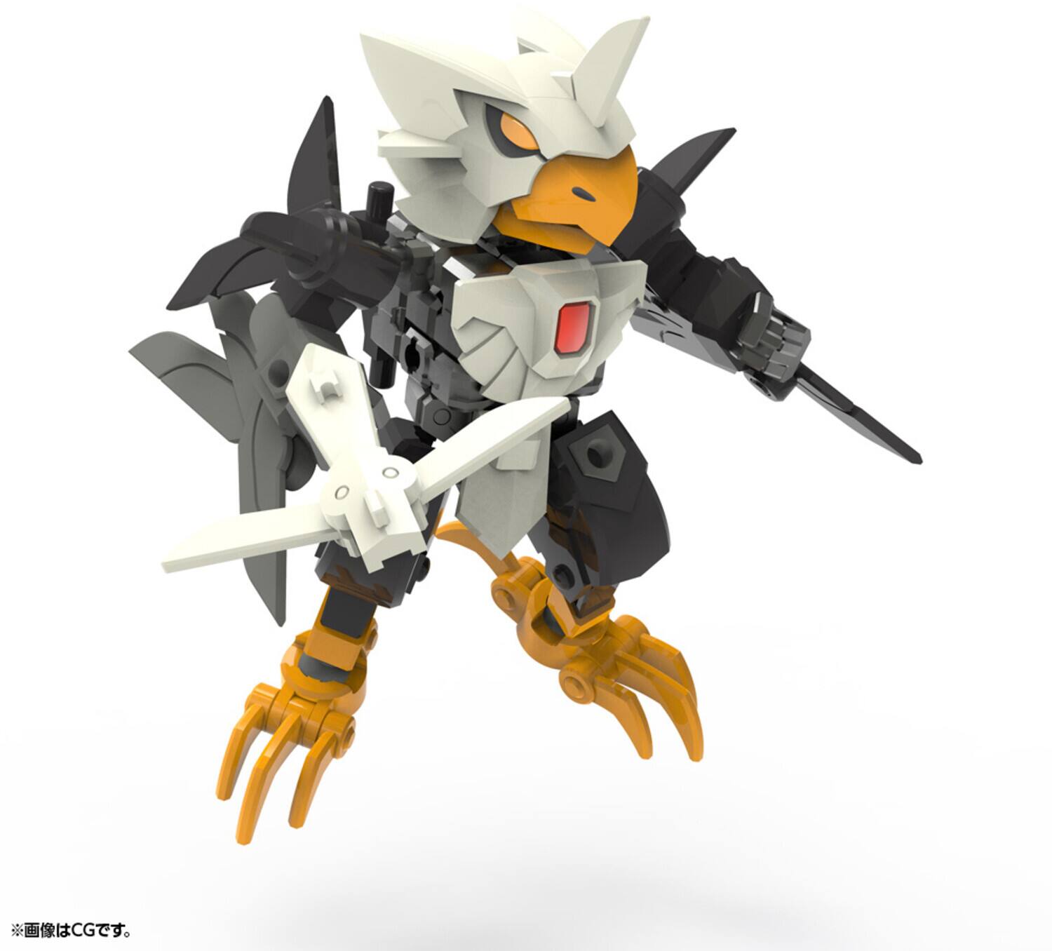 Alt View 4. PopMarket - Kotobukiya - Evoroids - S-EGR-06 SKY-EAGLE   - Collectibles - Multicolor.