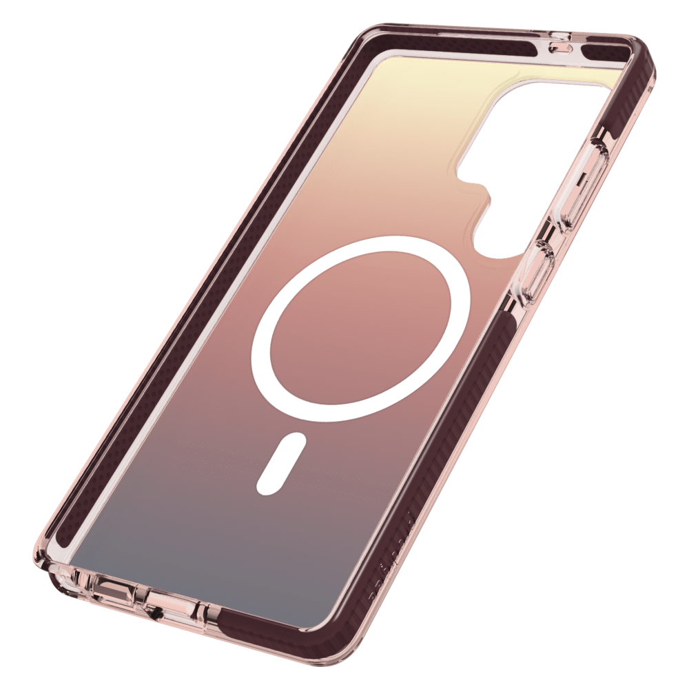 Alt View 5. Prodigee - Flow Series Case for MagSafe for Samsung Galaxy S25 Ultra - Desert - Beige.