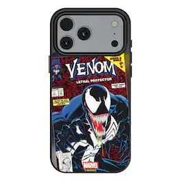 Keyscaper - Marvel Classic Cover MagSafe Compatible Phone Case - Apple iPhone 17 Pro Max - Venom