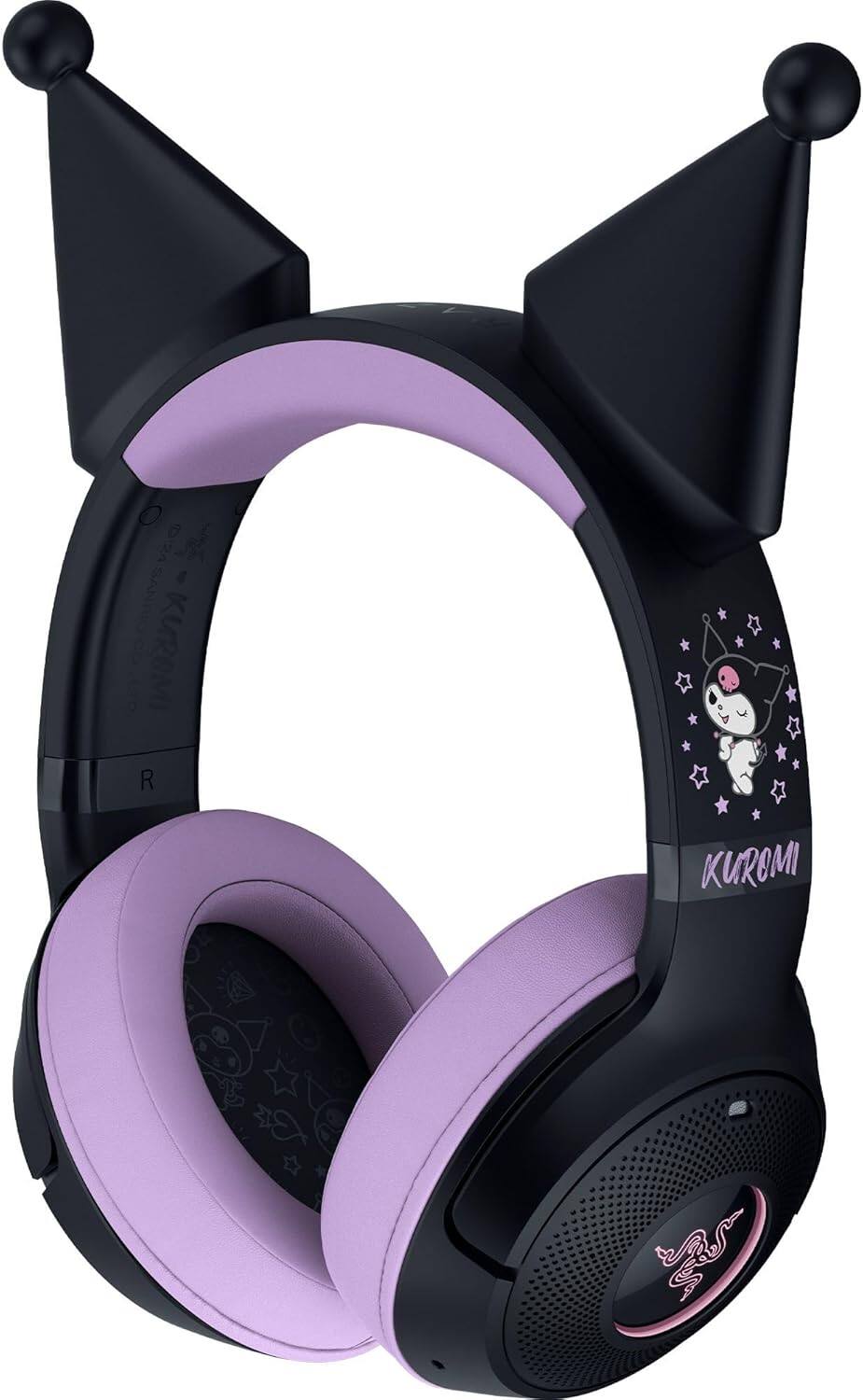 Razer Kraken Kitty V2 BT Kuromi Edition Headset: Wireless Gaming