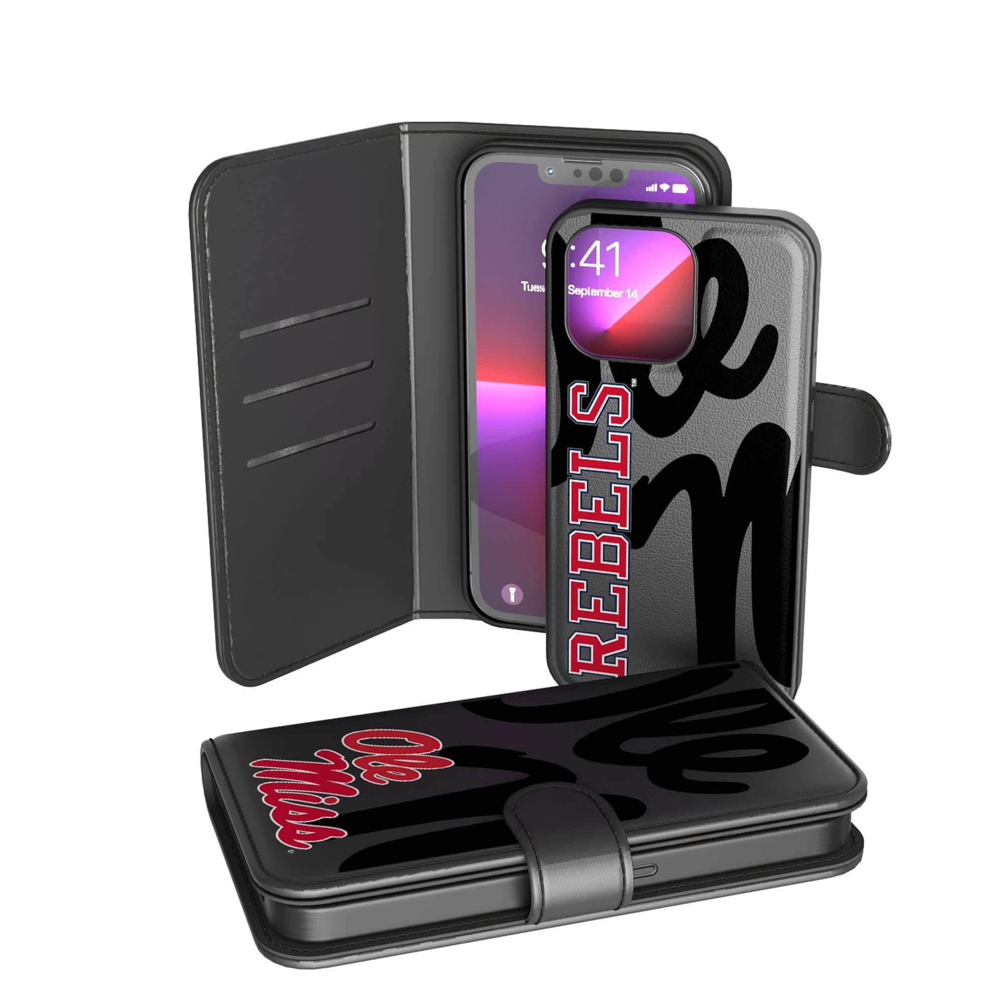 Keyscaper - NCAA - Ole Miss Rebels iPhone Wallet Case - 12 mini/13 mini - Multicolor price history on PriceWatchPro