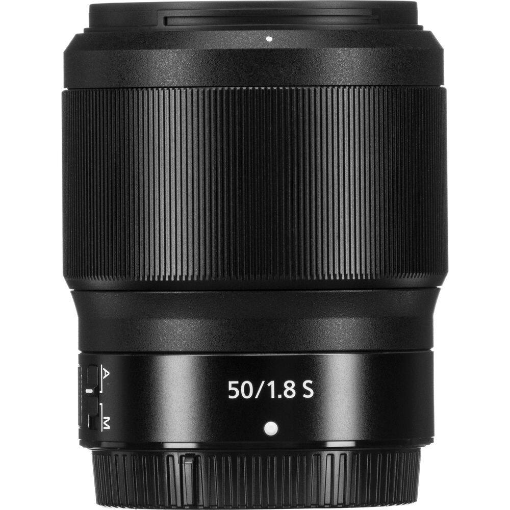 Alt View 6. Nikon - Nikon NIKKOR Z 50mm f/1.8 S Standard Lens for Nikon Z Cameras (20083) + 64GB Card - Bundle - Black.