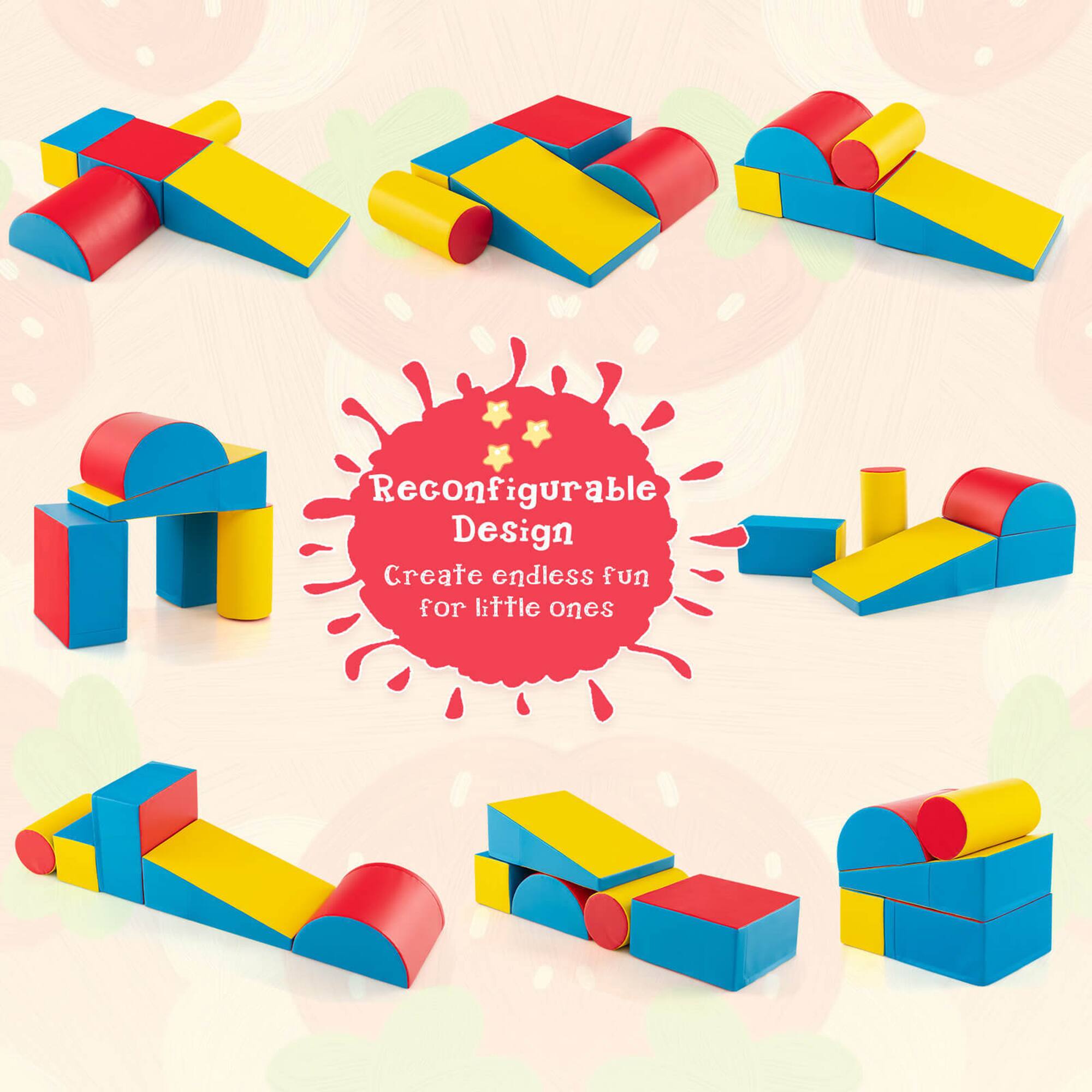 Reconfigurable Design  
Create endless fun for little ones