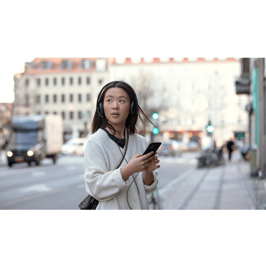 Alt View 1. EPOS - EPOS ADAPT 160T USB II - Stereo - USB - Wired - On-ear - Binaural - Ear-cup - 5.86 ft Cable - Noise Cancelling - Red.