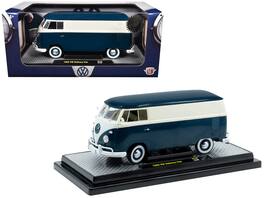 M2 - 1960 Volkswagen Delivery Van Limited Edition to 6650 pieces Worldwide 1/24 - Blue and White