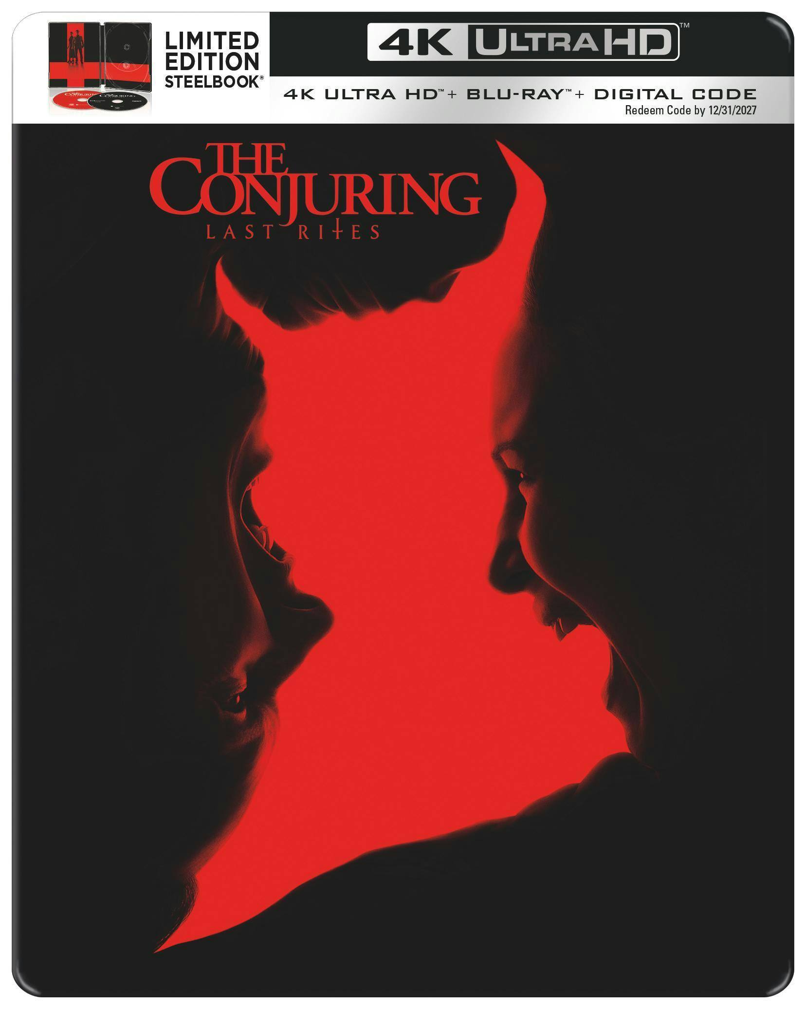 Angle. The Conjuring: Last Rites (Steelbook)   - 4K Blu-Ray.