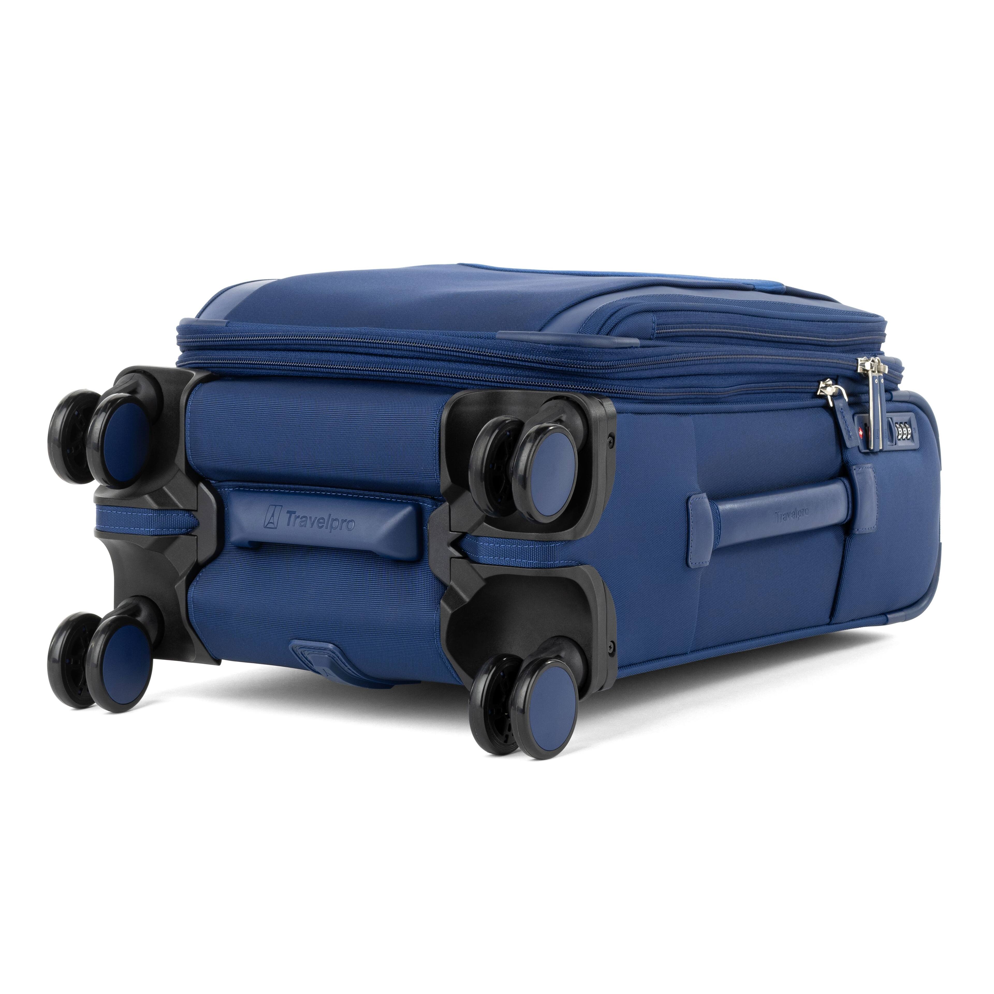 Alt View 5. Travelpro - Travelpro Versapack + Lightweight Softside Expandable 20" Carry On Spinner - Estate Blue.