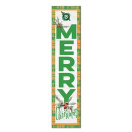 Jardine - Belhaven Blazers 12'' x 48'' Outdoor Merry Christmas Leaner - White