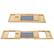 Alt View 2. MegaChef - MegaChef Expandable Bamboo Wood Bath Tray - Brown.