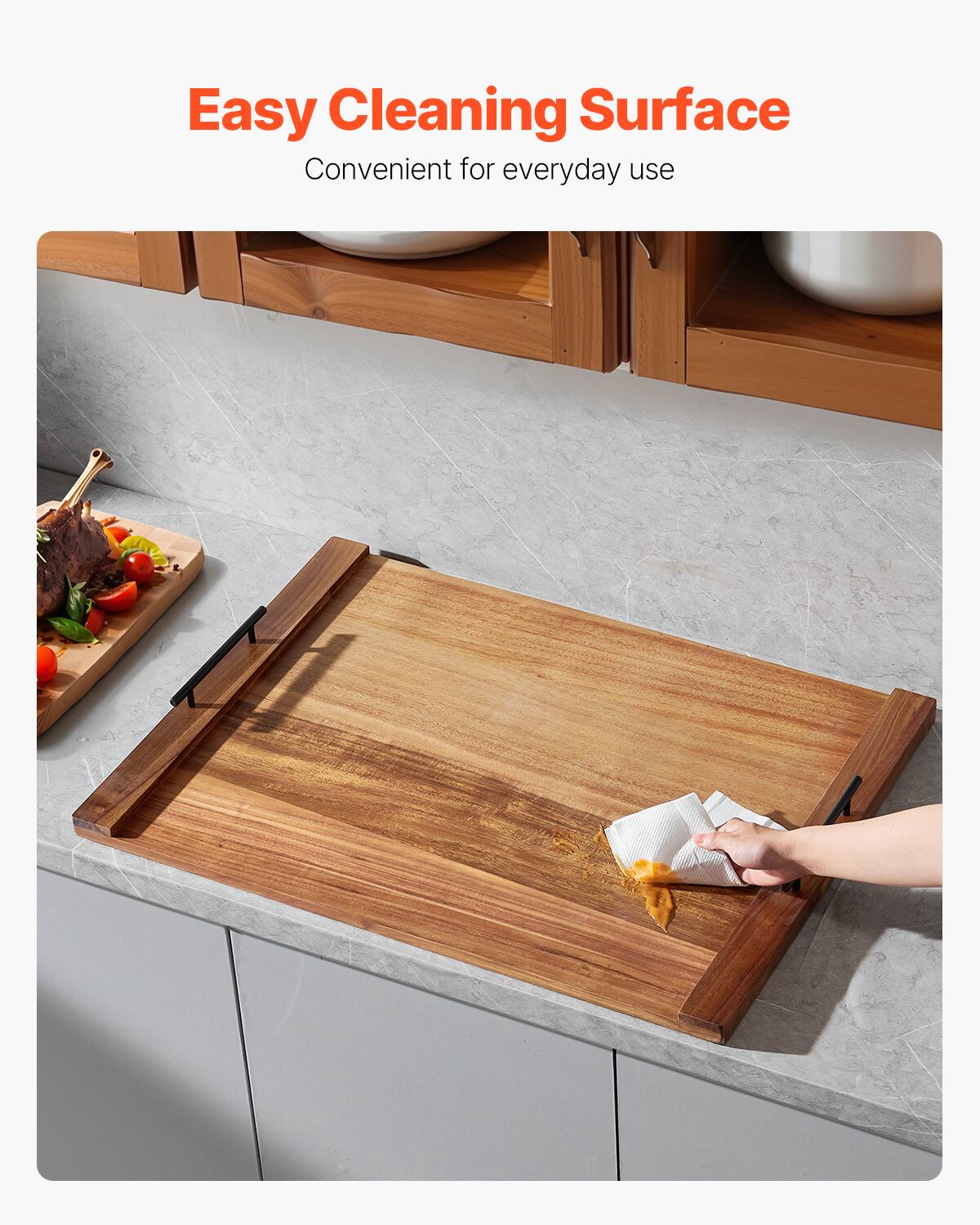 Easy Cleaning Surface  
Convenient for everyday use