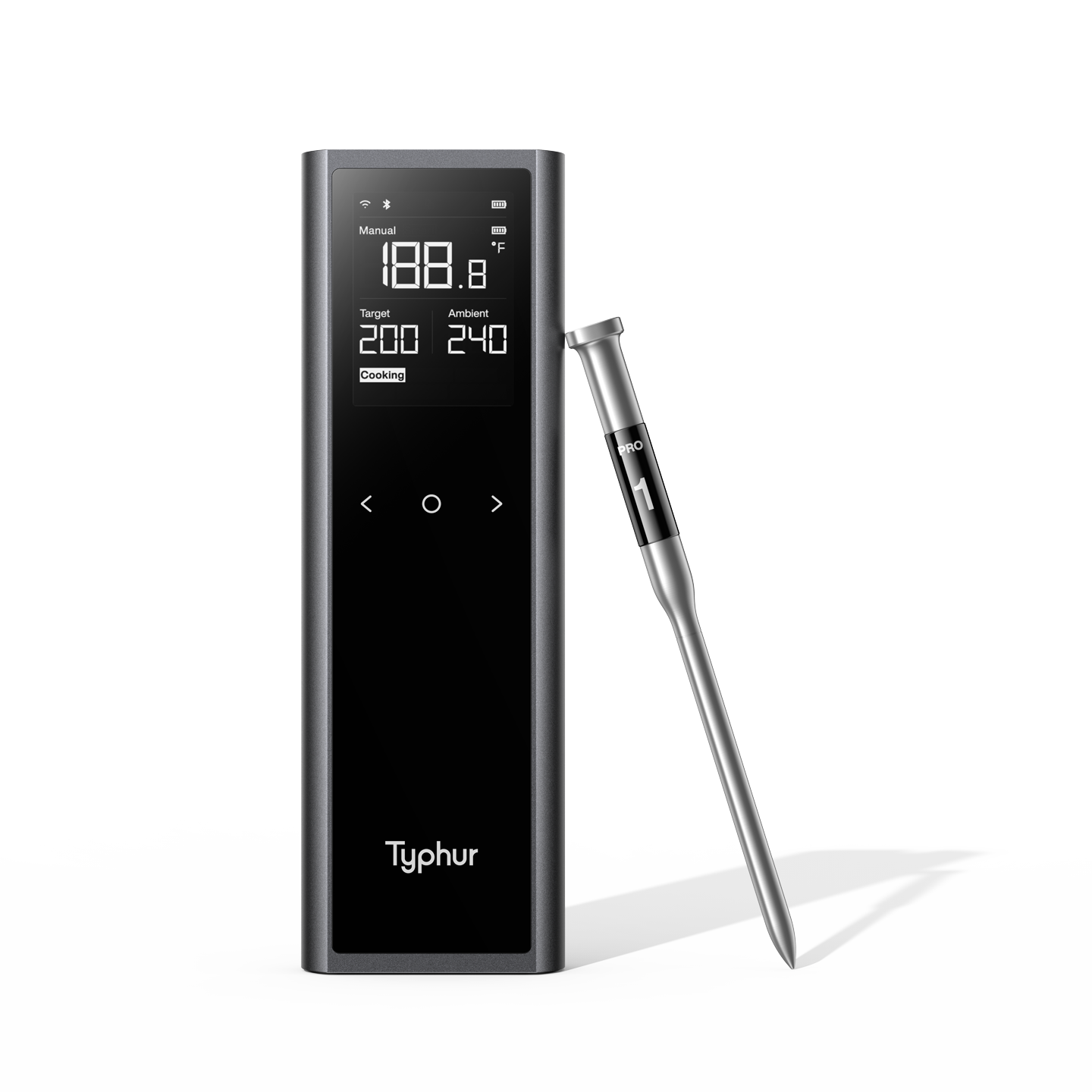 Typhur - Sync One Pro Meat Thermometer Wireless - Silver