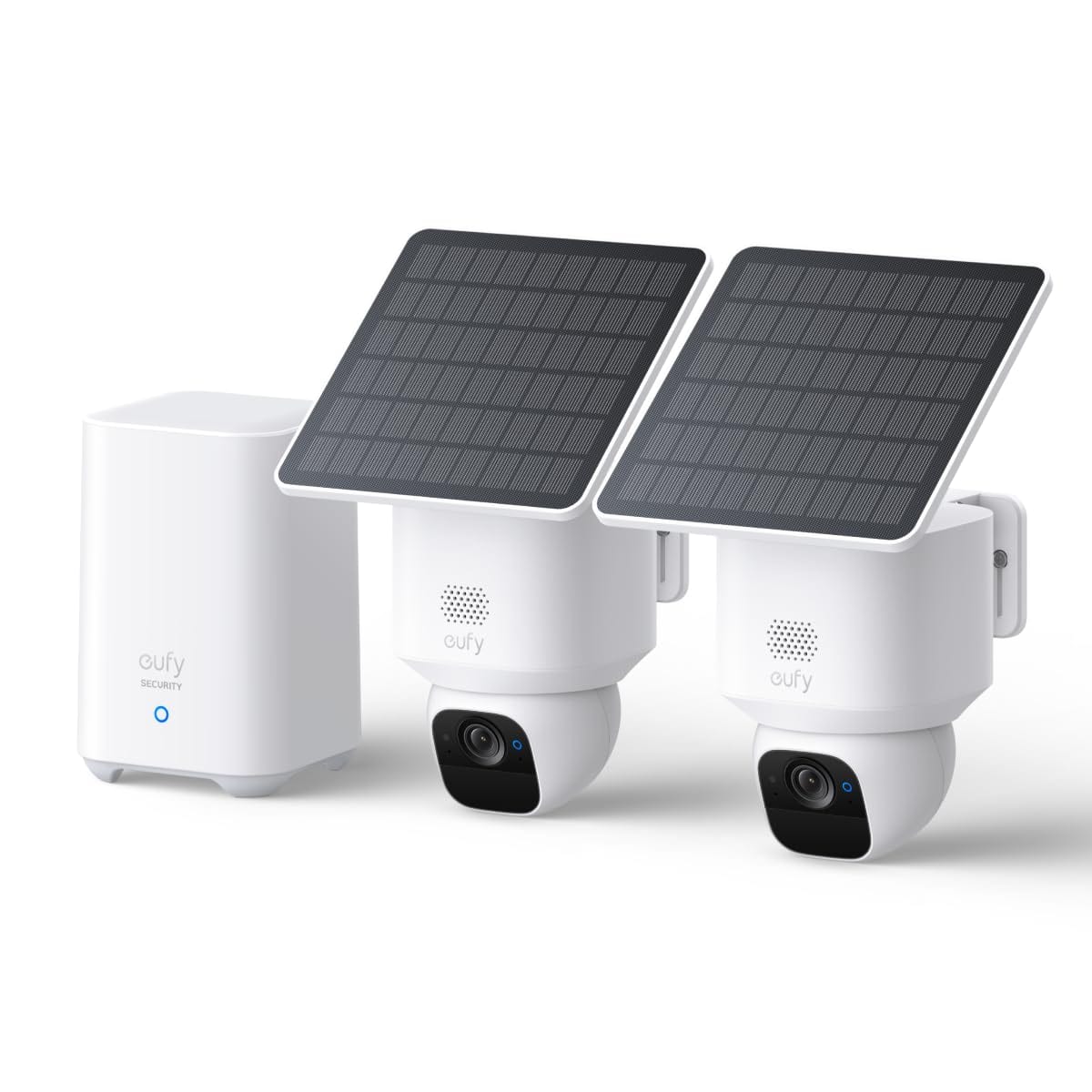 eufy Security - SoloCam E30, 2-Cam Kit - White