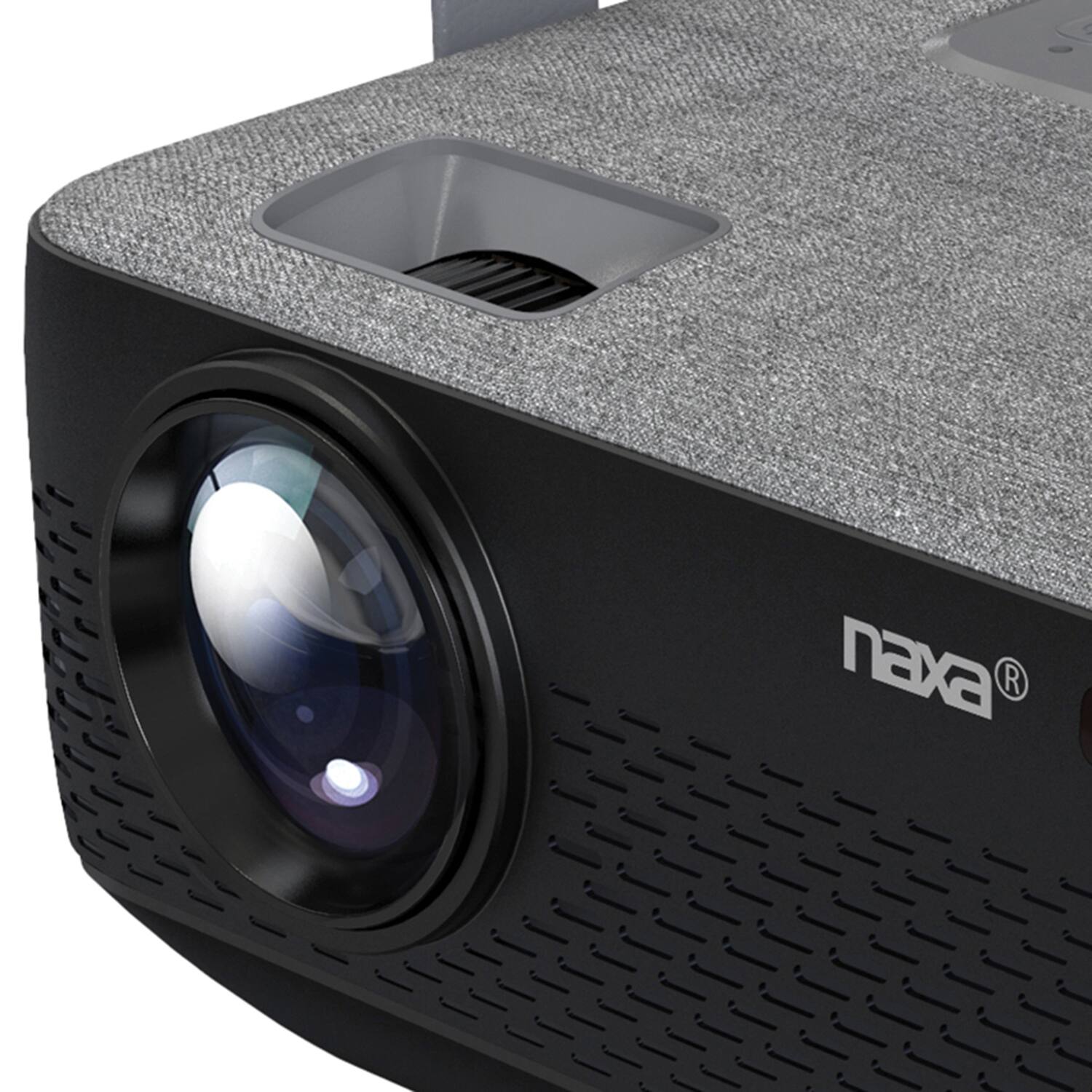 Left. Naxa - 100-In 720p HD Home Theater LED Projector - Black.