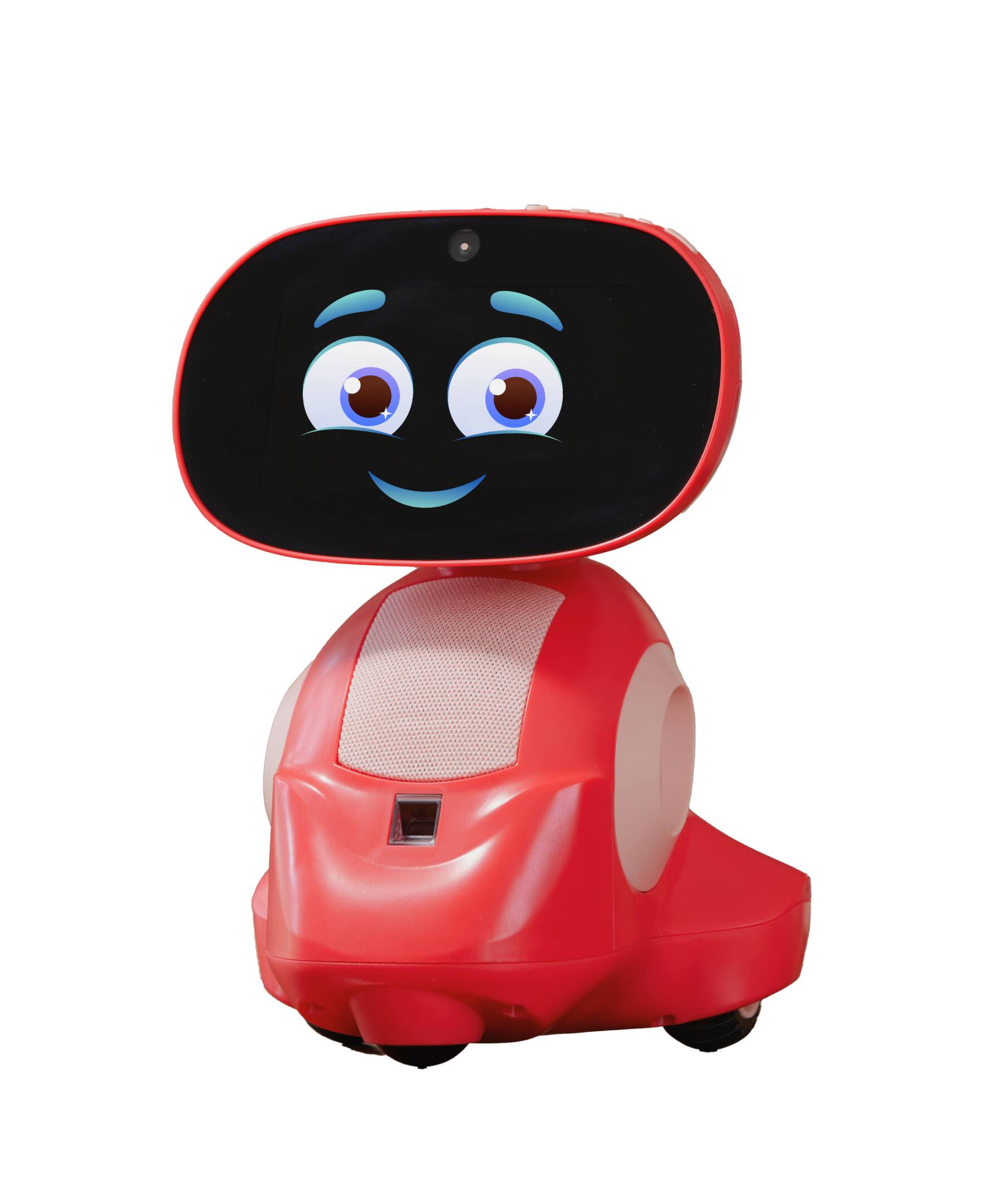 Angle. Miko - AI Powered Educational Robot For Kids| Fosters STEAM Learning | Interactive Robot with Learning apps  & Games - Martian Red.