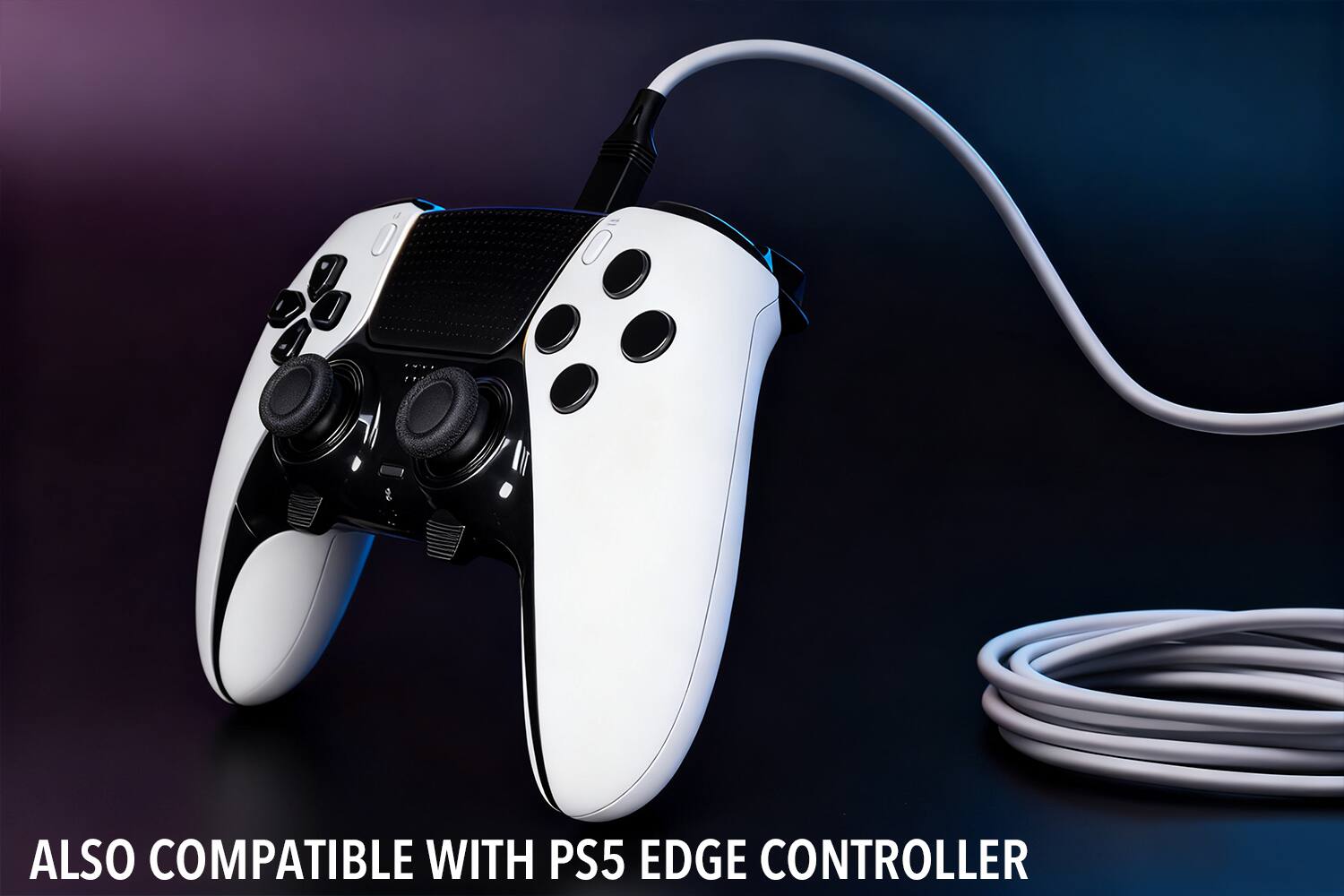ALSO COMPATIBLE WITH PS5 EDGE CONTROLLER