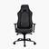 Left. Arozzi - Vernazza Premium Soft Fabric Ergonomic Office/Gaming Chair - Pure Black.
