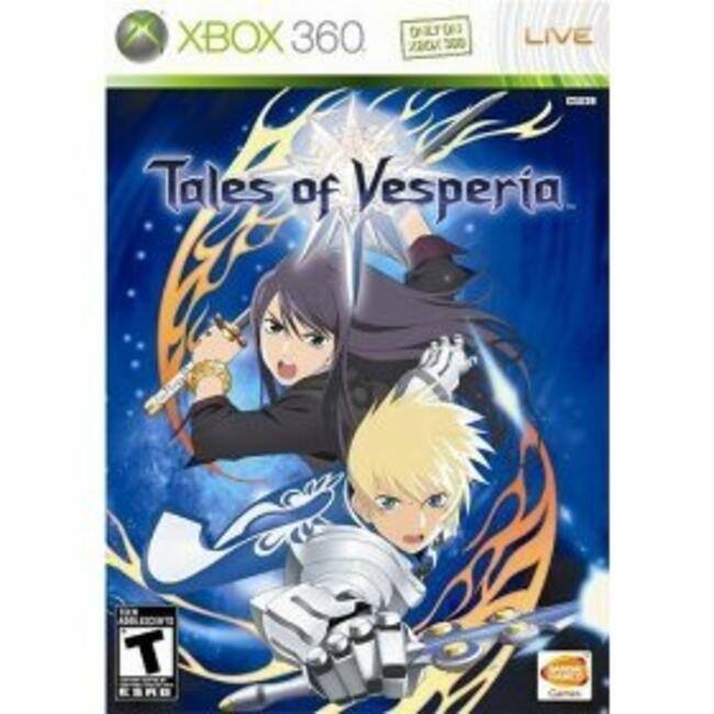 XBOX 360  
LIVE  

Tales of Vesperia  

T (ESRB)  

KIOINTS - T (Teen 13+)