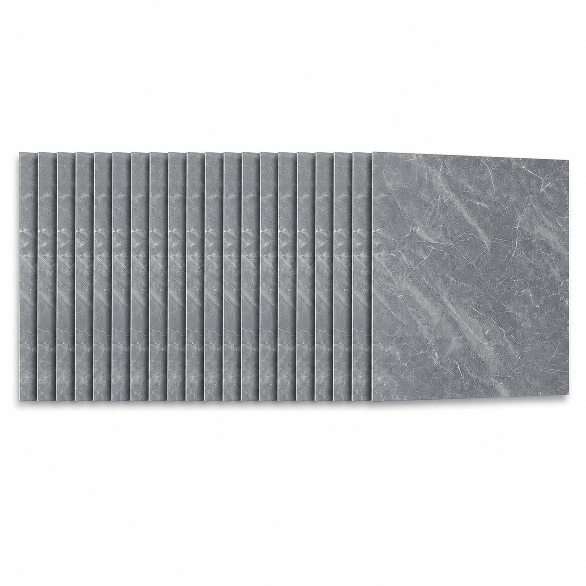 Front. Boyel Living - 1-Pack 24-in x 24-in Natural Peel and Stick PVC Wall Panel - Natural.