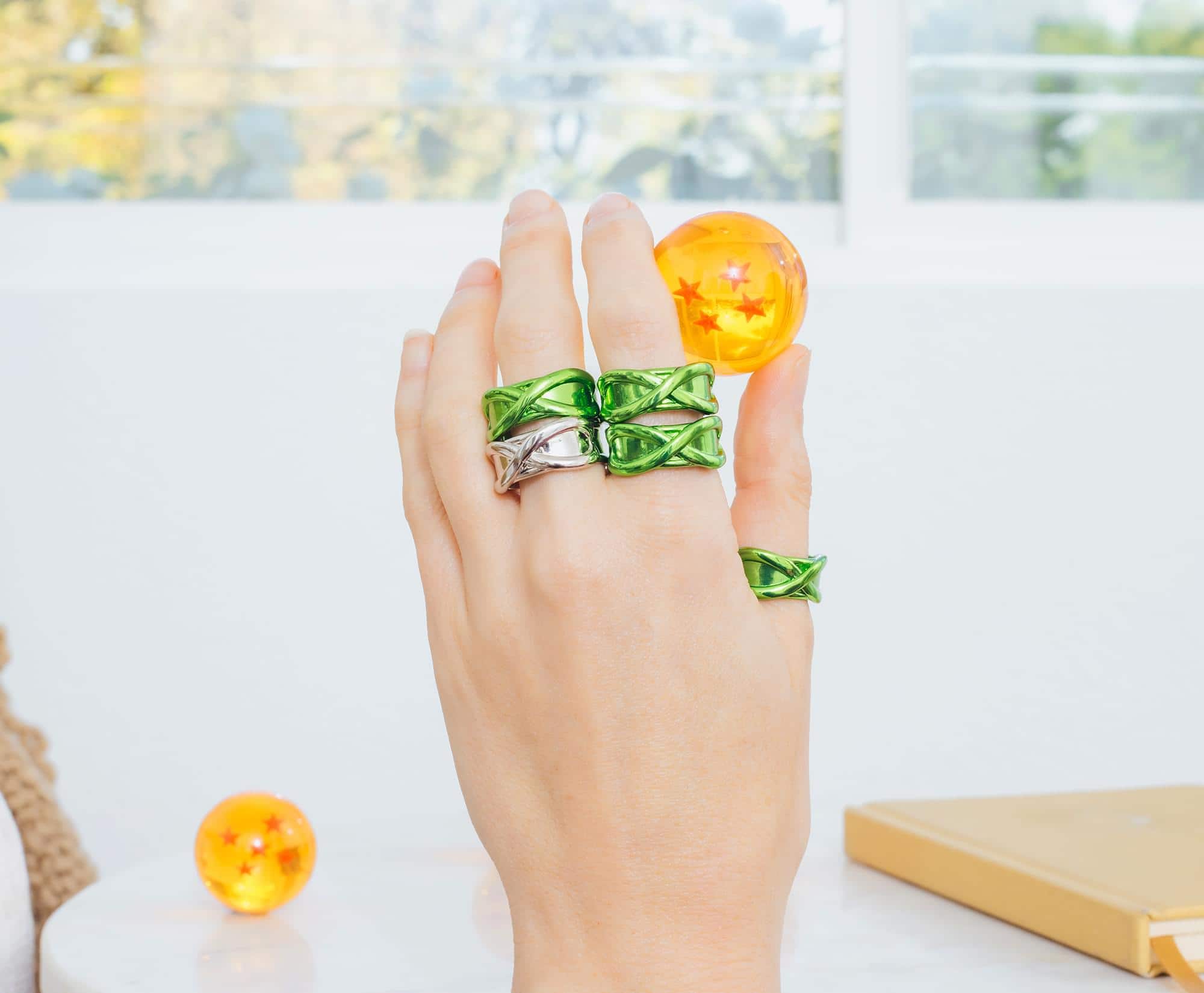 SalesOne LLC Dragon Ball Super 5 Piece Adjustable Time Ring