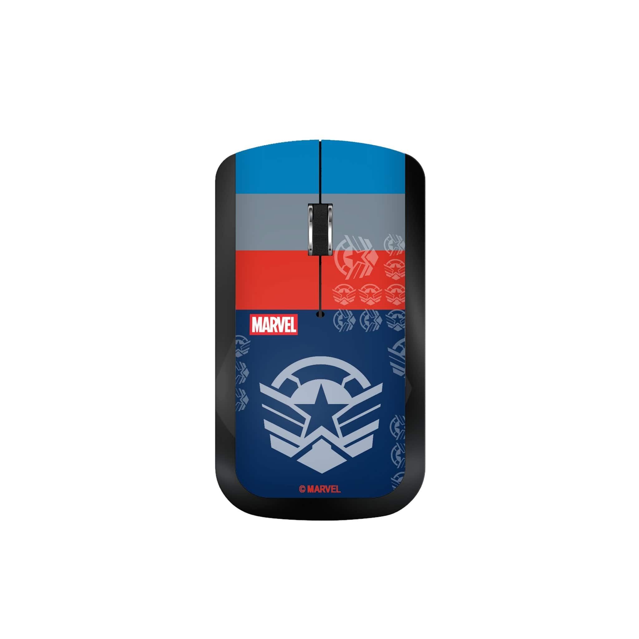 Keyscaper - Marvel Sigil Wireless Mouse - Wireless - Sam Wilson Captain America
