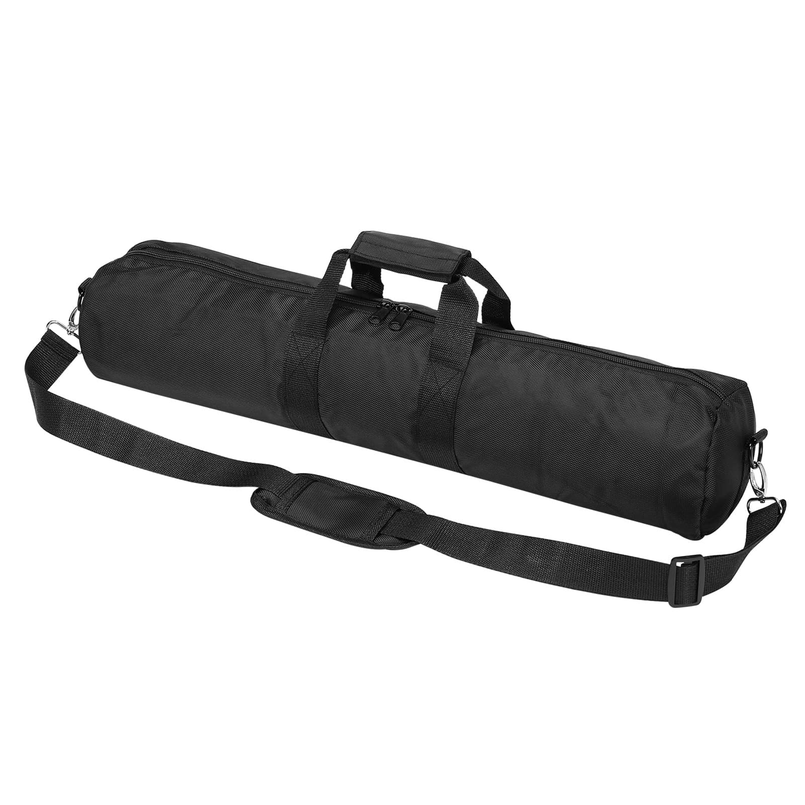 Unique Bargains - Tripod Case, 25.6"x5.1" Nylon Padded Bag with Shoulder Straps for Light Stands - Black