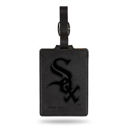 Jardine - Chicago White Sox Ultra Suede Luggage Tag - Black