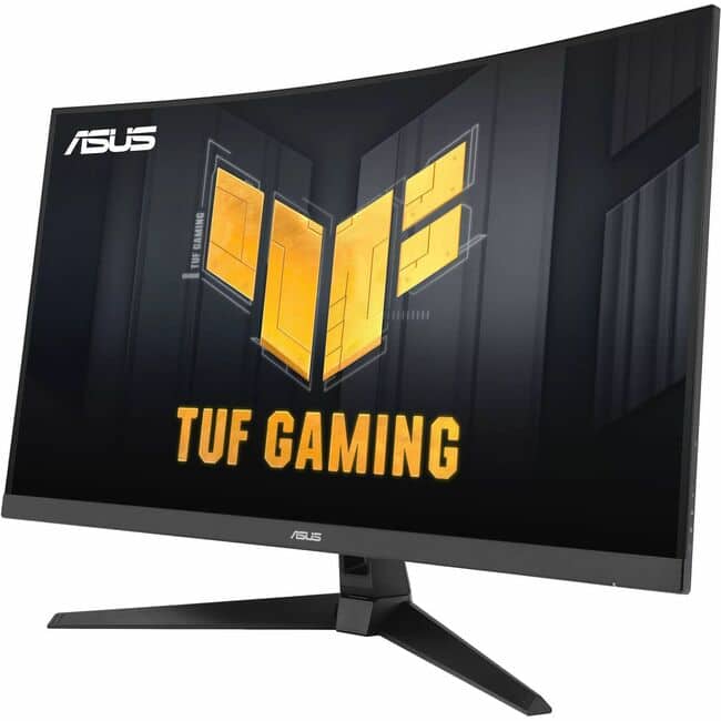 ASUS - TUF VG27WQ3B 27" Class Full HD Curved Screen Gaming LED Monitor - 16:9 - 27" Viewable - Fast Vertical Alignment - Black