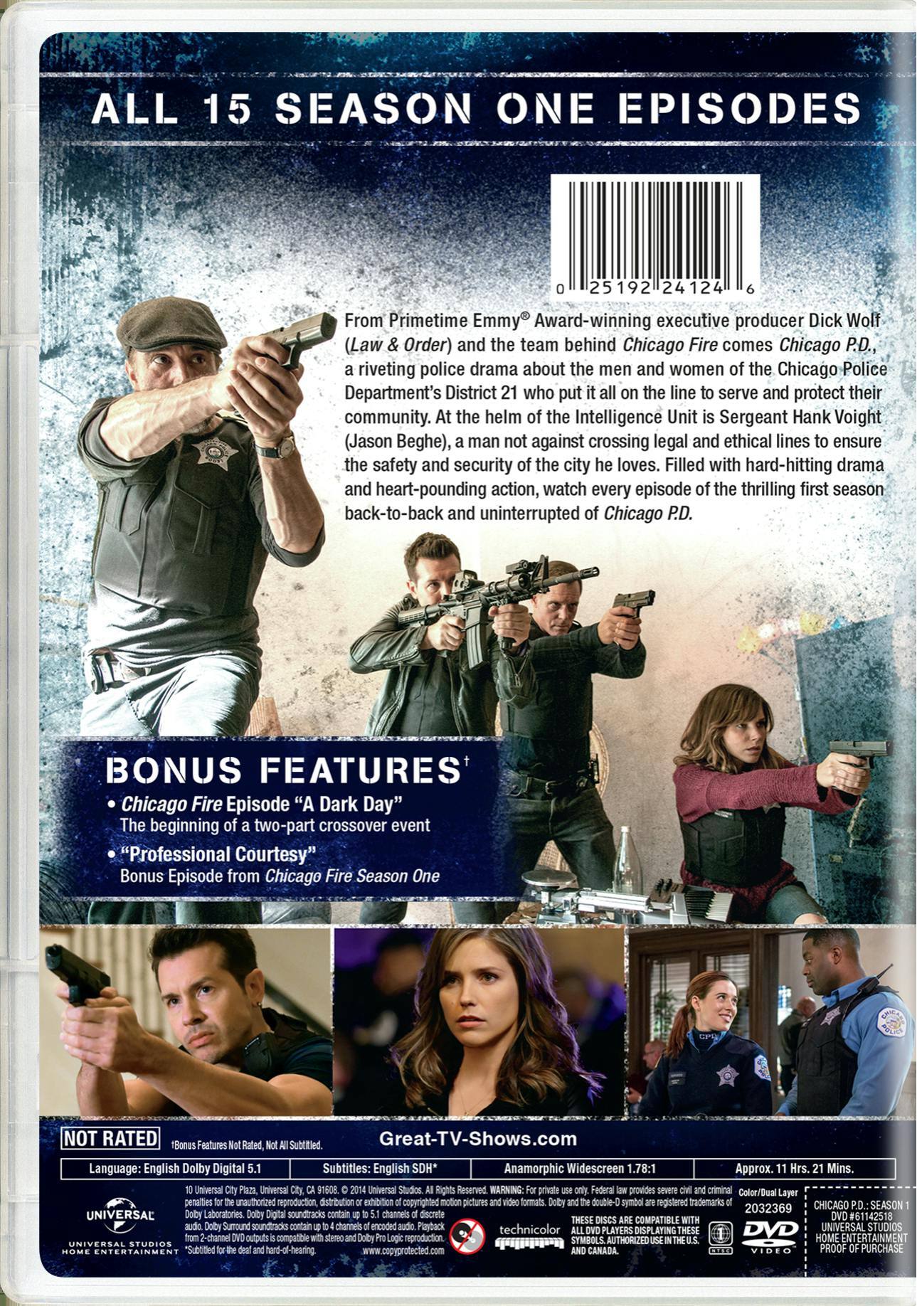 Angle. Chicago P.D.: Season One [DVD].