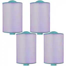 Hurricane - 4 Pack HF6H940-01P Platinum Purple Spa Filter Cartridge Replacement