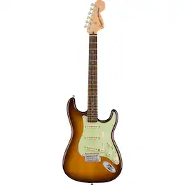 Squier - Affinity Series Stratocaster Electric Guitar, Honey Burst