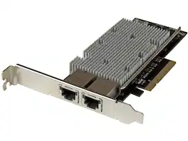 StarTech.com - 10G Network Card - 2 port - NBASE-T - RJ45 Port - Intel X550 chipset - Ethernet Card - Intel NIC Card