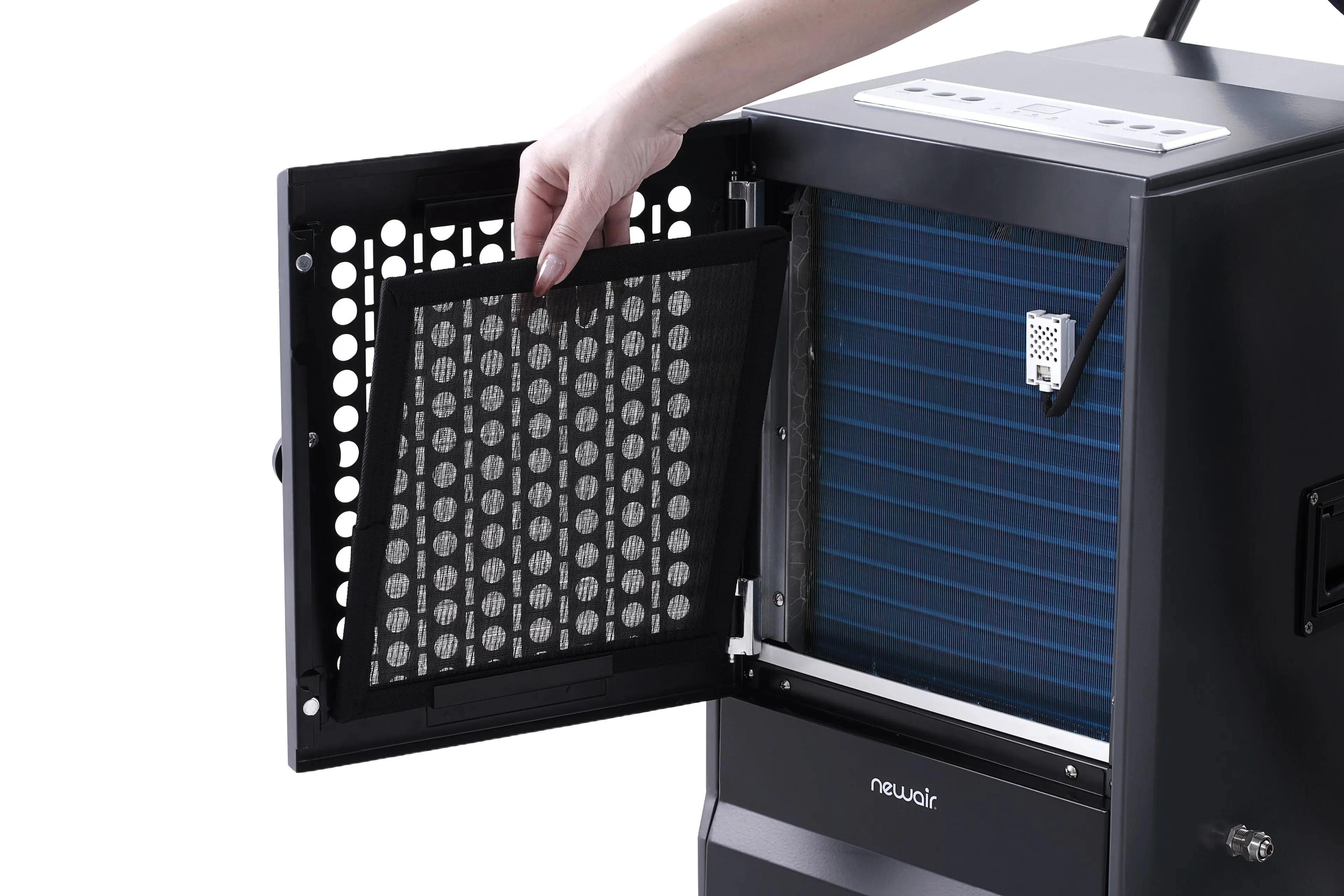 Alt View 5. NewAir - 160 Pints Commercial Dehumidifier with Pump.