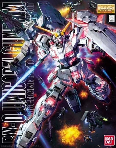 BANDAI NAMCO Entertainment Gundam MG 1/100 RX 0 Unicorn Gundam