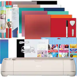 Cricut - Maker 4 Cutting Machine with Vinyl Sampler Pack Bundle