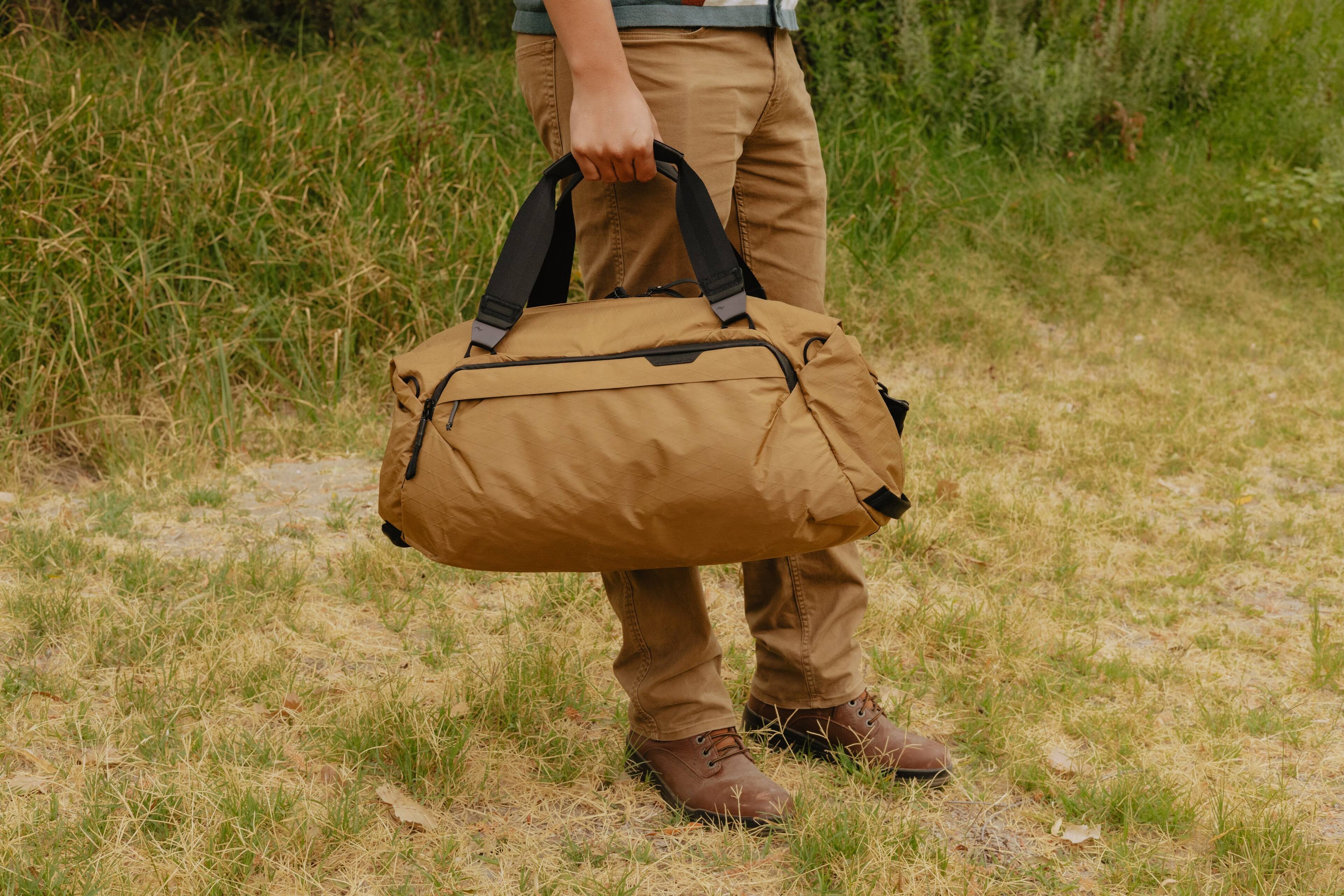 Alt View 18. Peak Design - Travel Duffel 35L - Coyote.