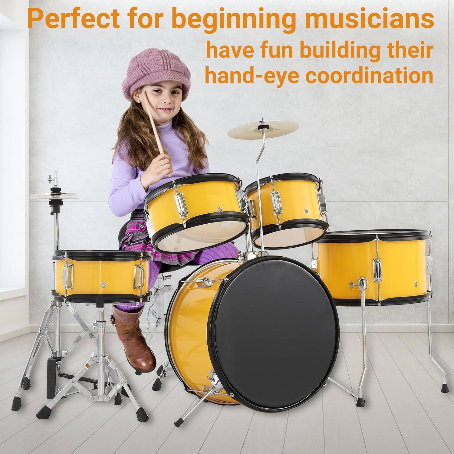 Perfect for beginning musicians  
have fun building their hand-eye coordination