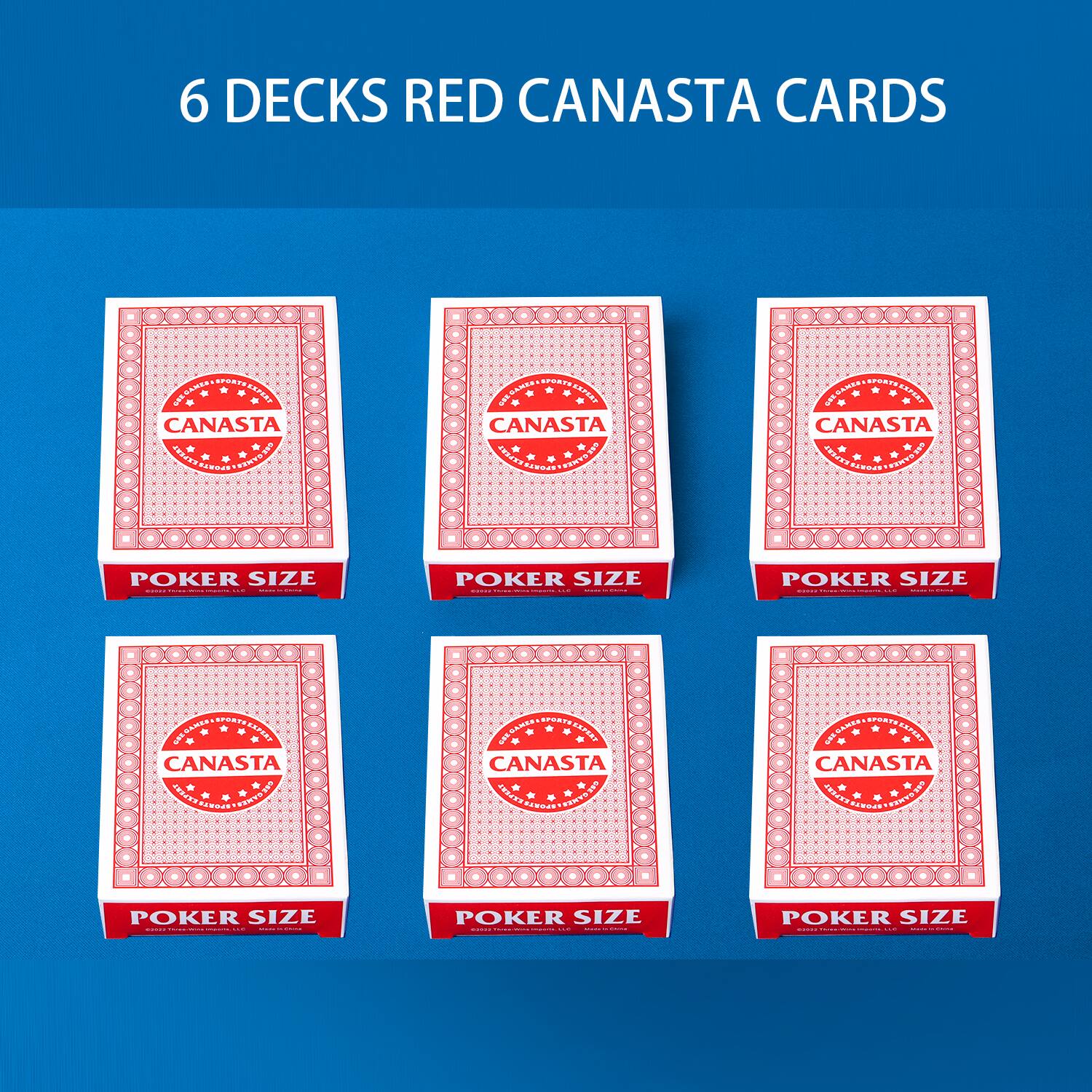 6 DECKS RED CANASTA CARDS

LOCORIS MESANEL ESPEAT CANASTA FWAERAEEE NT3 SECANSS ENPNS CANASTA COD I GRE SAMES

CANASTA ES PNTS POKER SIZE | i | | : | | POKER SIZE - - | | ... | | POKER SIZE | I I | - | 

CHERAMEA LEFERY CANASTA ! ANS PeseU Crect ... DRECANA -W CANASTA I SEAJTERI PENTORES

LETESY CANASTA ( TEANT9399 POKER SIZE | | | : I - | POKER SIZE | | | : | | POKER SIZE A | : | I |