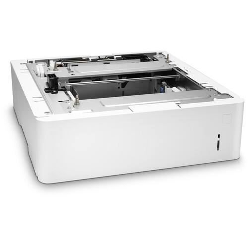 Angle. HP - LaserJet L0H17A 550-Sheet Paper Tray Feeder - White.