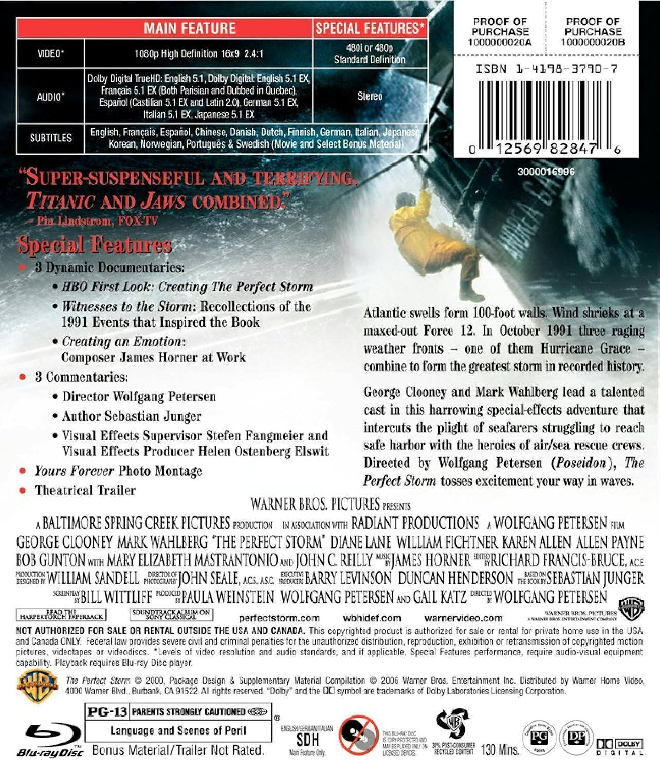 Angle. The Perfect Storm [Blu-ray].
