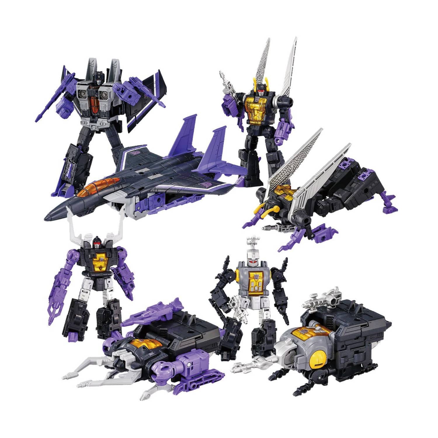 Hasbro - Transformers Takara Tomy Dramatic Capture Series Decepticons Part 2 price history on PriceWatchPro