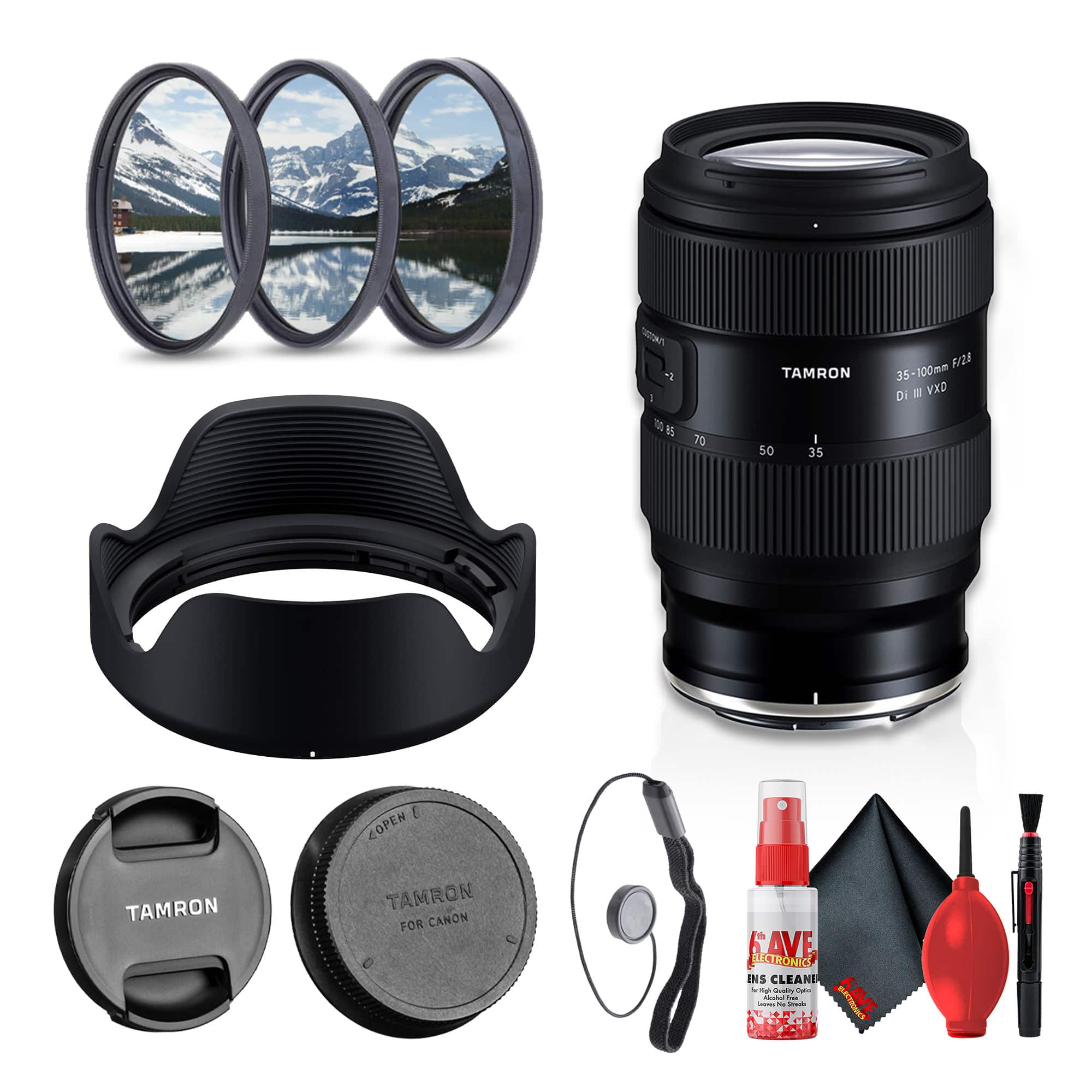 Tamron 35 100mm F/2.8 Di III VXD Zoom Lens for Sony E Mount (Black