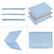 Alt View 1. mosiso - Case for MacBook Air 13 inch A2337 M1 A2179 A1932 with Touch ID 2018-2022 - Air Blue.