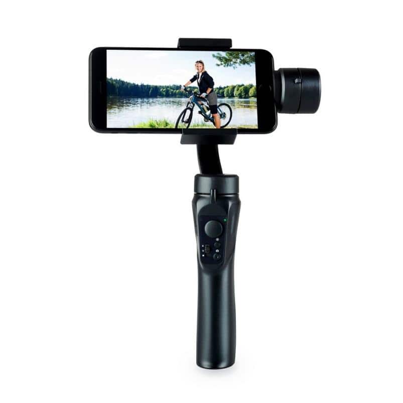 Cluzine - 3-Axis Gimbal Stabilizer for Phone with Focus Control, Face Tracking & Vlog Selfie Stick