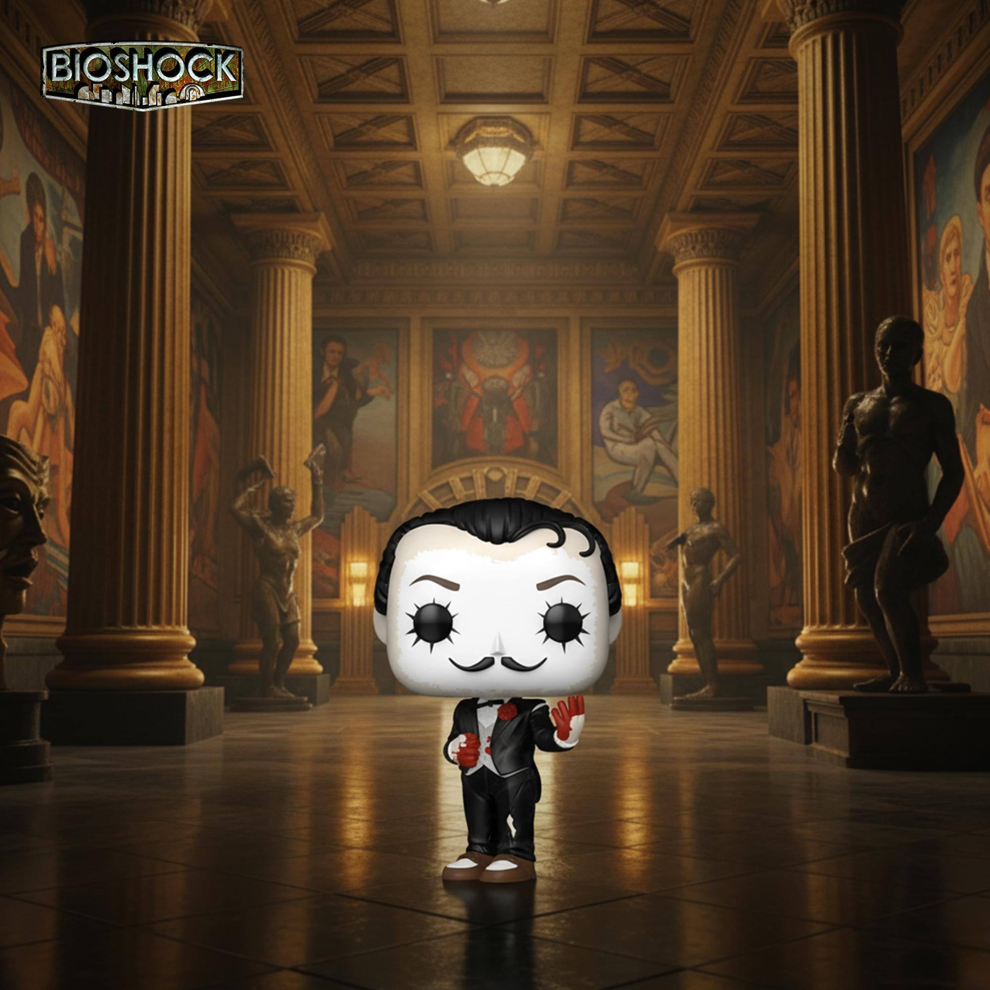 Alt View 3. Funko - Funko POP! Games: Bioshock - Sander Cohen   - COLLECTIBLES - Multicolor.