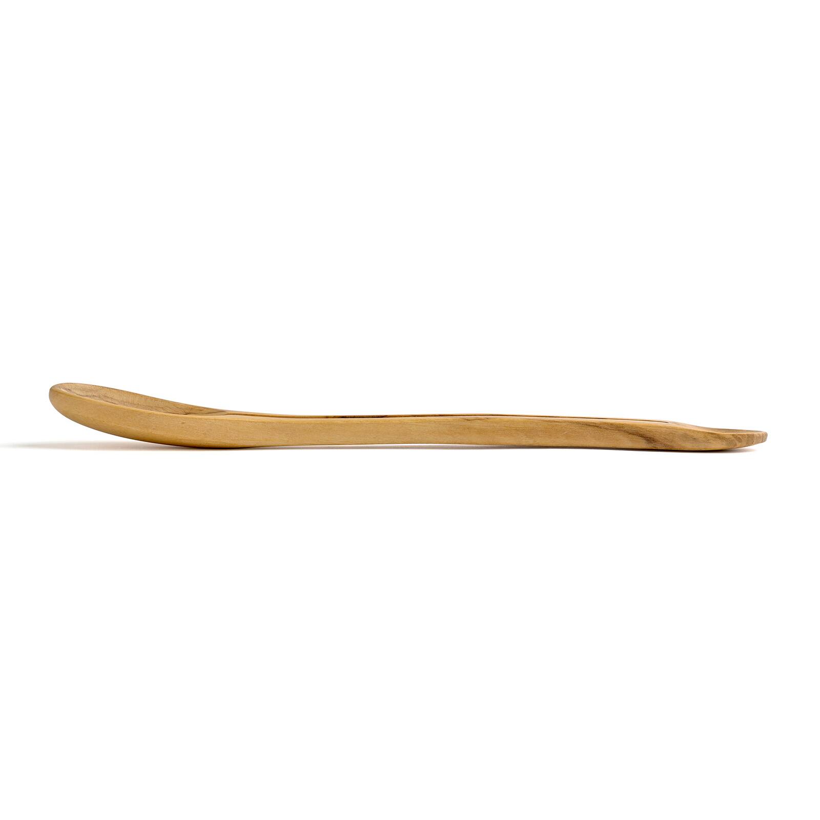 Alt View 4. Berard - France Olive Wood Handcrafted Tasting Spoon - Brown.