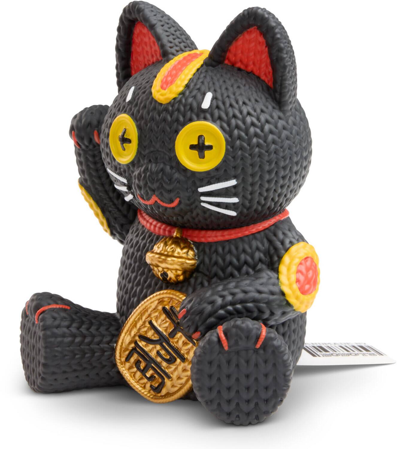 Alt View 1. Handmade by Robots - Handmade by Robots - Beckoning Cat - Protection #495   - COLLECTIBLES - Multicolor.