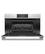 Alt View 11. Fisher & Paykel - 30" 1.9 Cu. Ft. Single Convection Speed Oven, 5" Touchscreen - Compact - Stainless Steel.